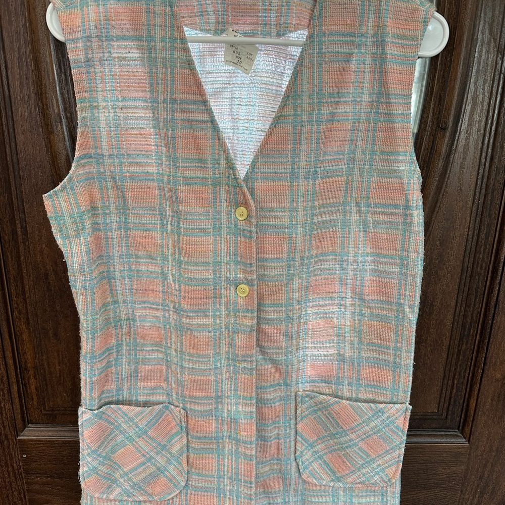 Ko Ko Knits Plaid Knit Top